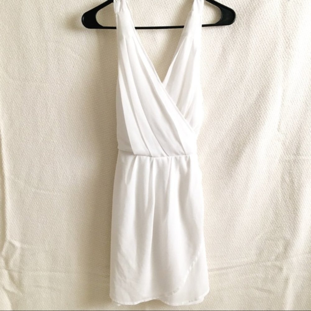 Tobi white mini dress